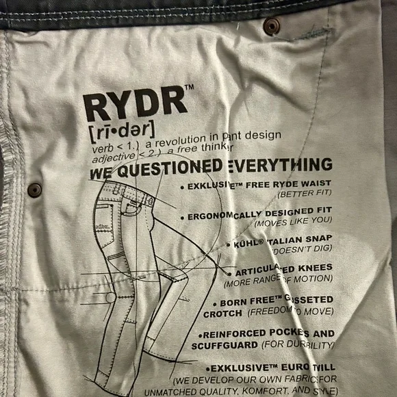 Mens Kuhl Ryder Pants - Picture 4 of 10